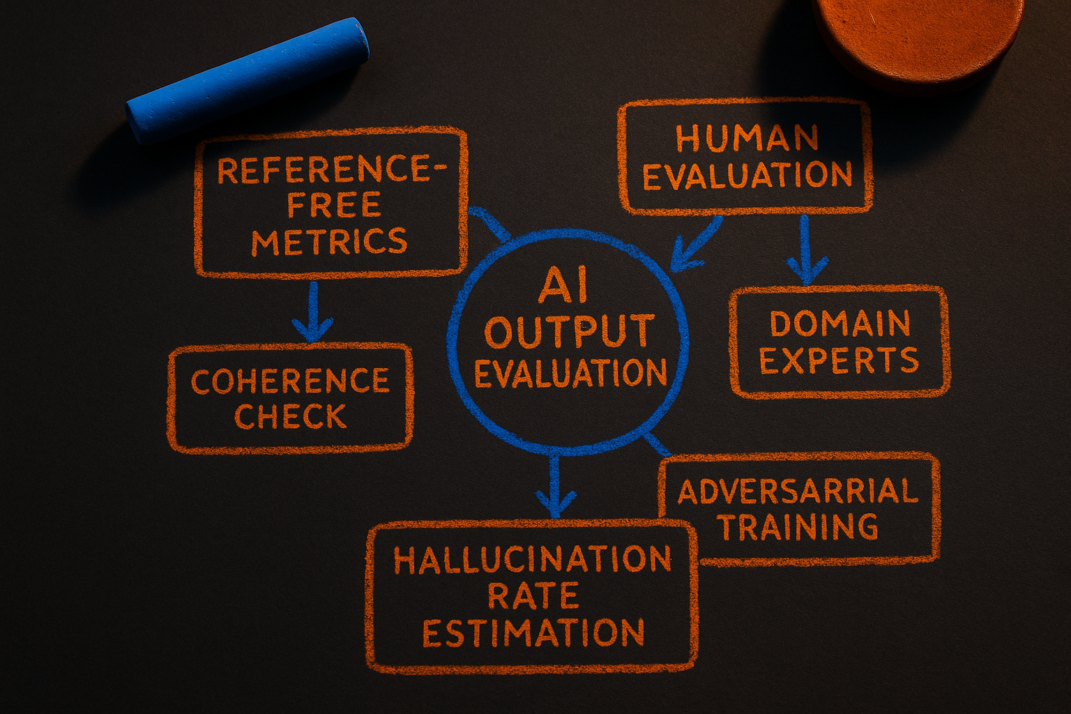 AI-generated image for Measuring AI Hallucination Without Labeled Data